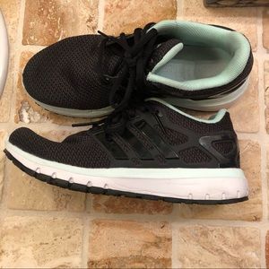 [Adidas] Black/Sea Foam Energy Cloudfoam Shoes